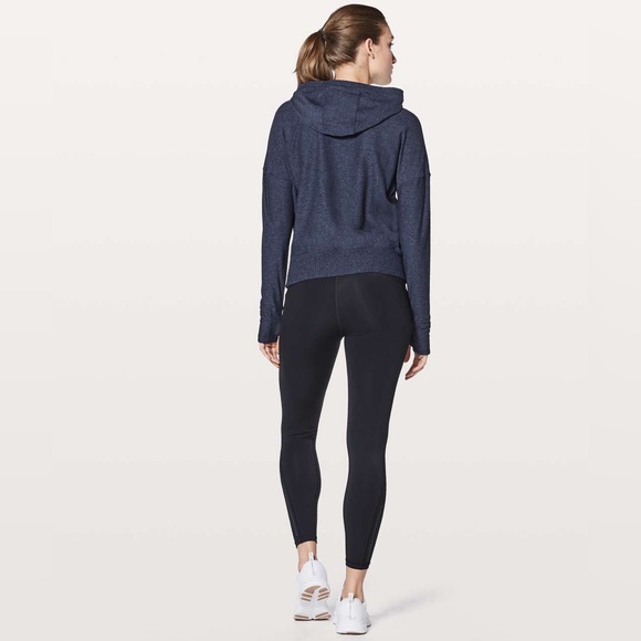 Lululemon Lead The Pack Hoodie - Stony Grape / Black Size 4 - Picture 8 of 10